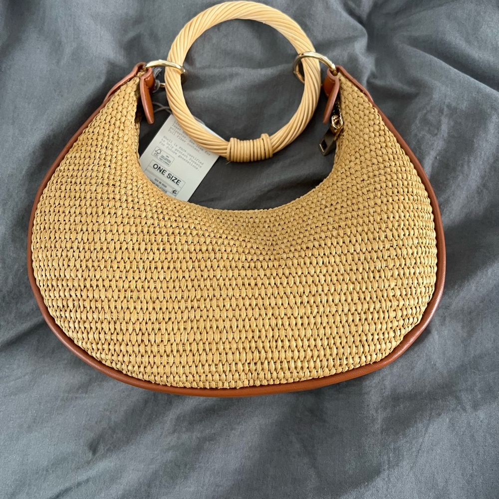 A New Day- Tan and Brown Hobo Bag (new with tags)